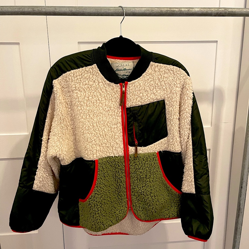 The Great X Eddie Bauer Sherpa Jacket
